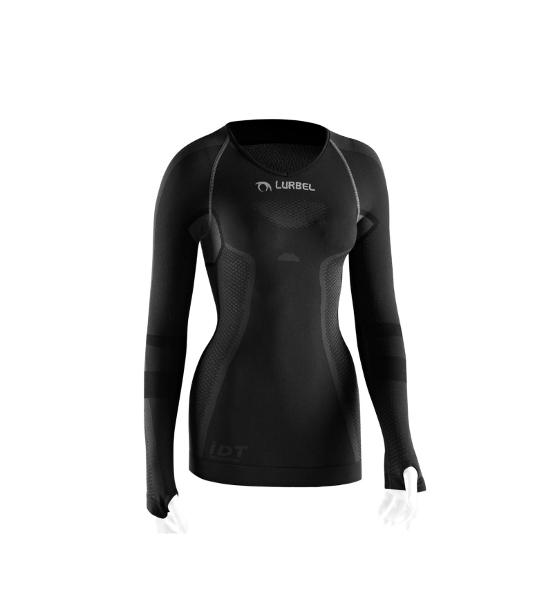 LURBEL CRISTALLO LONG SLEEVLES DONNA BLACK