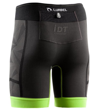 LURBEL SAMBA LITE SHORT DARK GREY PISTACCHIO