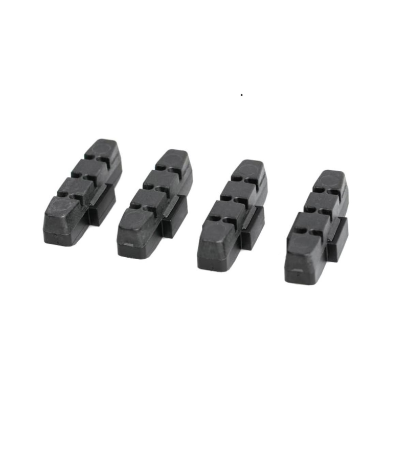 MAGURA PATTINI FRENO SET 4 PEZZI NERO