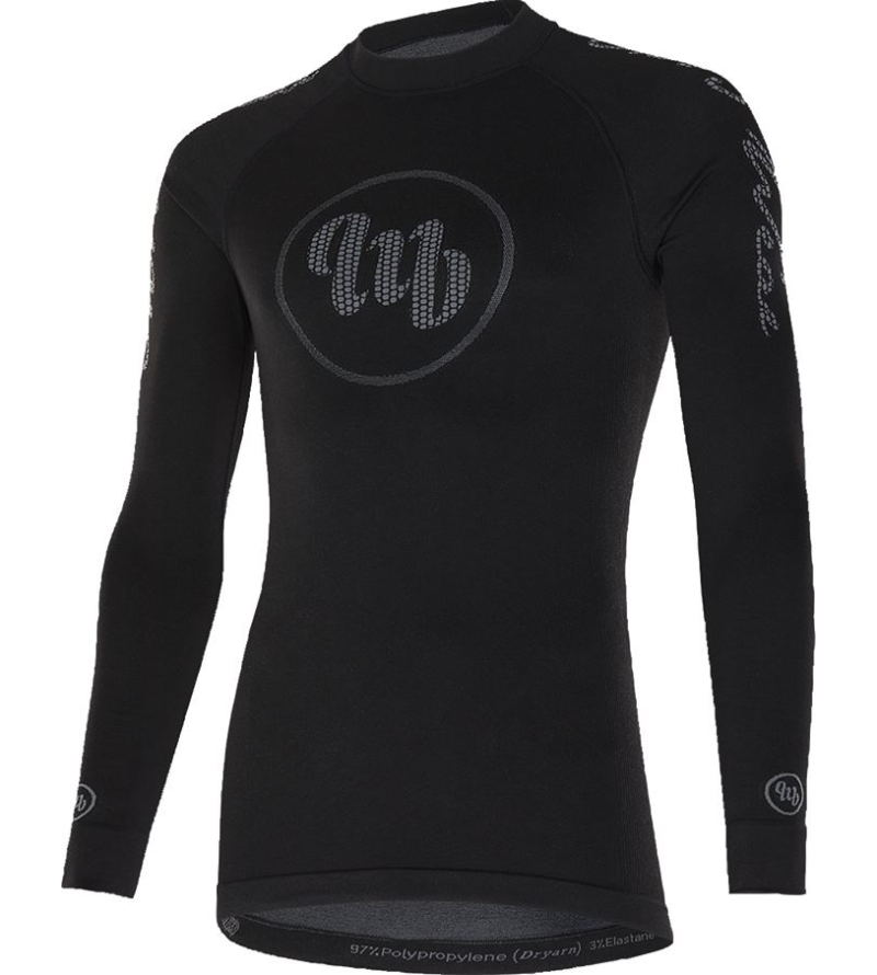 MB WEAR MAGLIA MANICA LUNGA FREEDOM BLACK