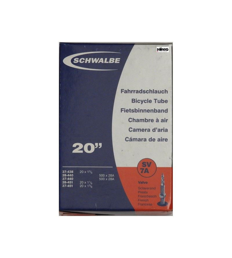 SCHWALBE CAMERA D'ARIA 20" SV7A