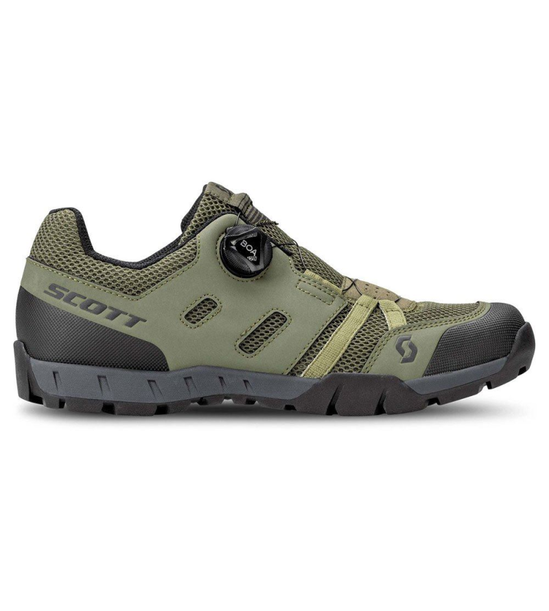 SCOTT SCARPA SPORT CRUS-R BOA FIR GREEN BLACK