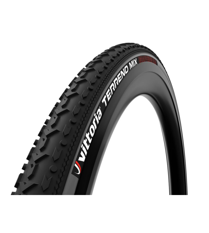 VITTORIA TERRENO MIX GRAVEL 700X38 40-622 BLACK TUBELESS READY