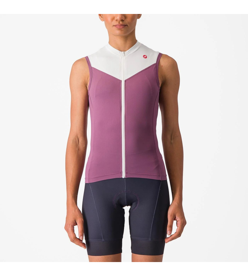 CASTELLI SOLARIS SLEEVLESS JERSEY DEEP PURPLE