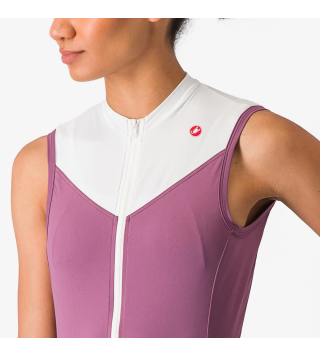 CASTELLI SOLARIS SLEEVLESS JERSEY DEEP PURPLE