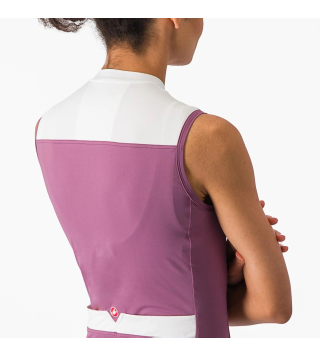 CASTELLI SOLARIS SLEEVLESS JERSEY DEEP PURPLE