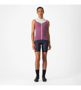 CASTELLI SOLARIS SLEEVLESS JERSEY DEEP PURPLE