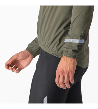 CASTELLI EMERGENCY 2  RAIN JKT MILITARY GREEN