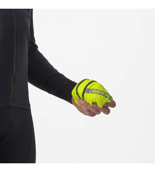 CASTELLI SQUADRA STRETCH JACKET ELECTRIC LIME