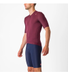 CASTELLI ESPRESSO JERSEY DEEP BORDEAUX/SILVER MOON