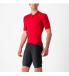 CASTELLI ESPRESSO JERSEY RICH RED/DEEP BORDEAUX