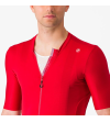 CASTELLI ESPRESSO JERSEY RICH RED/DEEP BORDEAUX