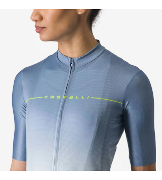 CASTELLI SALITA JERSEY STEEL BLUE WINTER SKY ELETTRIC