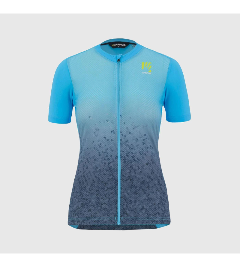 KARPOS VERVE EVO W JERSEY BLUE ATOLL/SKY CAPTAIN