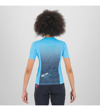KARPOS VERVE EVO W JERSEY BLUE ATOLL/SKY CAPTAIN