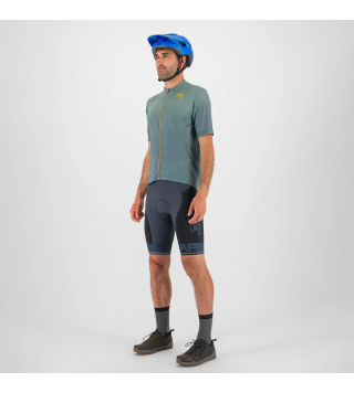 KARPOS VAL VIOLA JERSEY DARK SLATE/NORTH ATLANTIC/LEMO