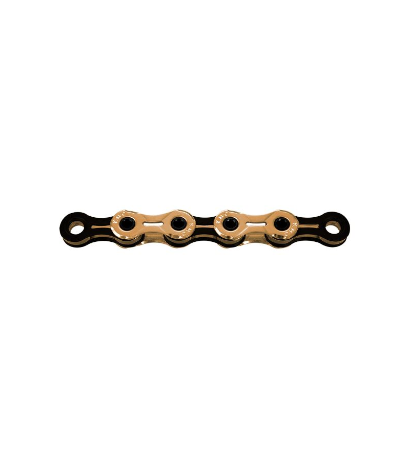 KMC CATENA X11SL SUPERLIGHT  11V 118 MAGLIE ORO-NERO