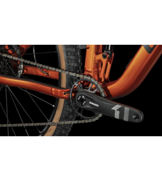 CUBE STEREO ONE22 PRO 2024 FIREORANGE' N' BLACK