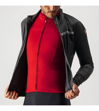 CASTELLI SQUADRA STRETCH JACKET SILVER GRAY