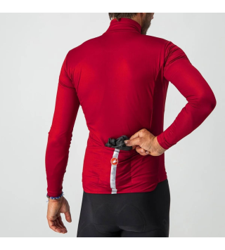 CASTELLI SQUADRA STRETCH JACKET SILVER GRAY