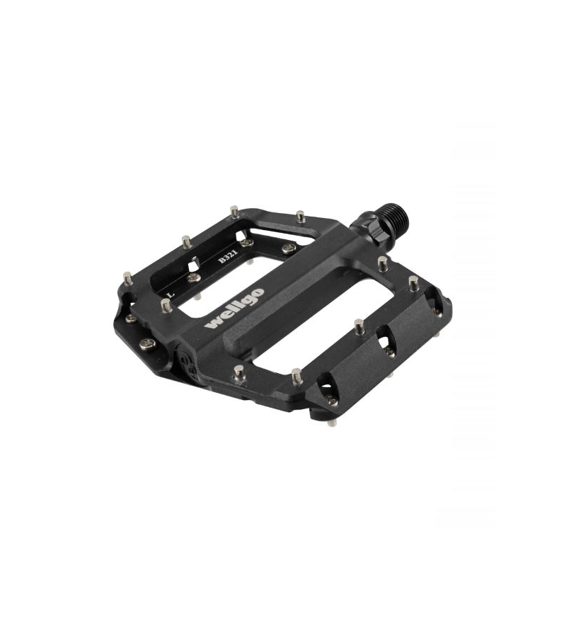 WELLGO PEDALE  NEW GRIPPER NERO