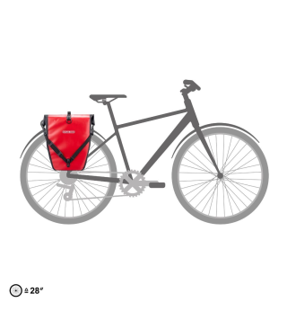 ORTLIEB BACK ROLLER 40L RED COPPIA