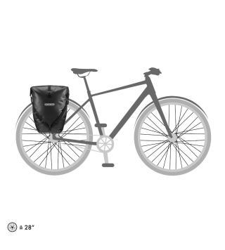 ORTLIEB BACK ROLLER 40L BLACK COPPIA