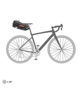 ORTLIEB SEAT PACK 11L BLACK MATT