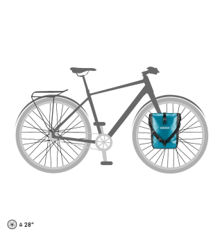ORTLIEB BACK ROLLER 29 L PETROL COPPIA