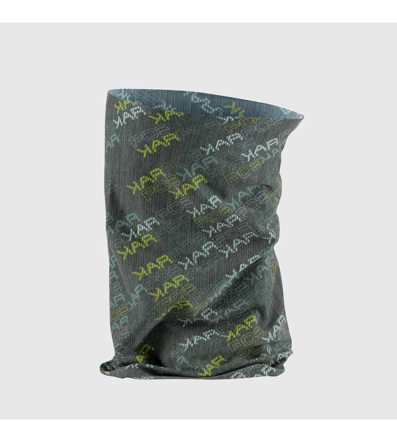 KARPOS COPPOLO MERINO NECKWARMER BLACK KIWI FOREST