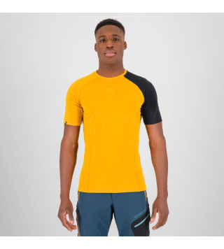 KARPOS DINAMICO MERINO 130 T-SHIRT GOLDEN BLACK