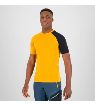 KARPOS DINAMICO MERINO 130 T-SHIRT GOLDEN BLACK