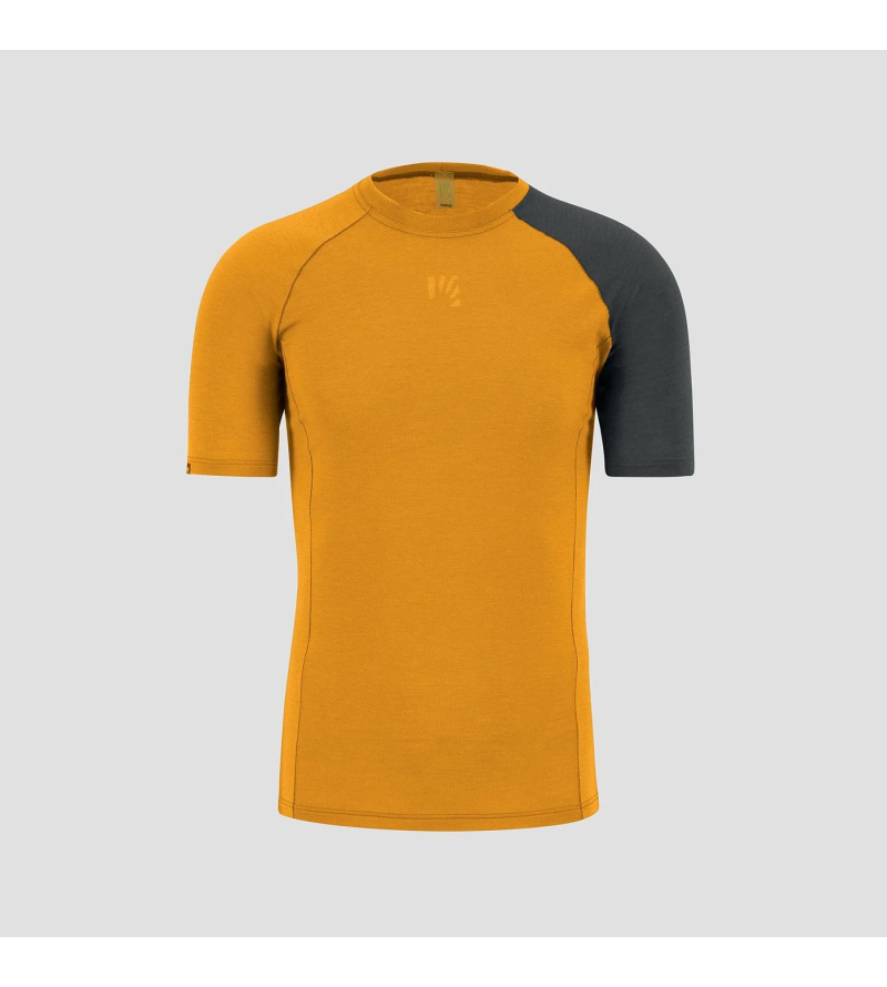 KARPOS DINAMICO MERINO 130 T-SHIRT GOLDEN BLACK