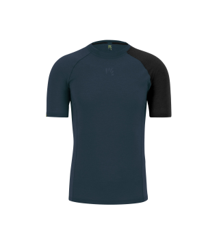 KARPOS DINAMICO MERINO 130 T-SHIRT MINDNIGHT BLACK