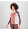 KARPOS FEDERIA W FLEECE HALF ZIP DECO ROSE