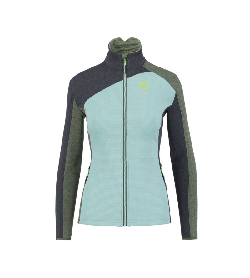 KARPOS FEDERIA W FLEECE ACQUA SKY BLACK SAND THYME