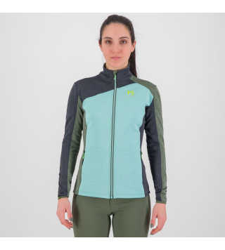 KARPOS FEDERIA W FLEECE ACQUA SKY BLACK SAND THYME