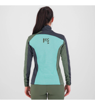 KARPOS FEDERIA W FLEECE ACQUA SKY BLACK SAND THYME