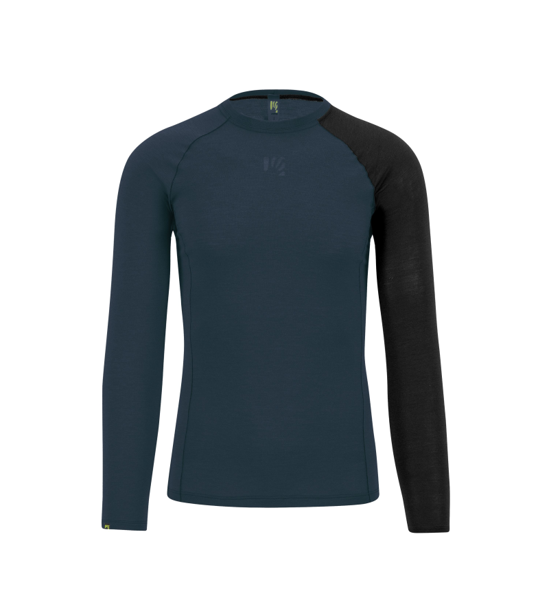 KARPOS DINAMICO MERINO 130 JERSEY LS MINDNIGHT BLACK