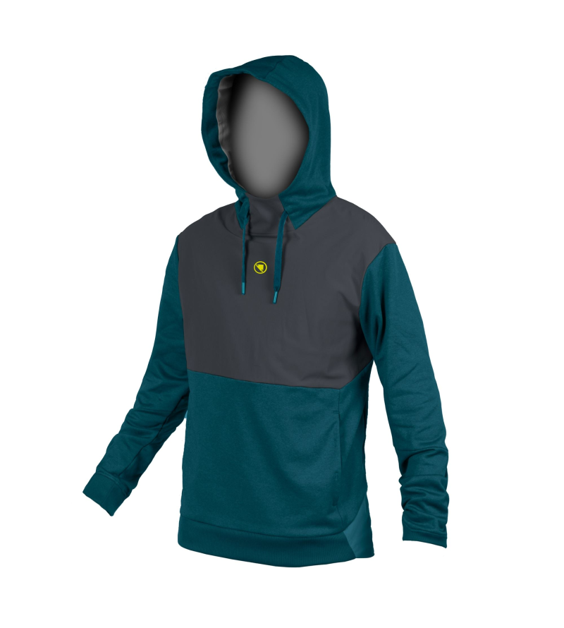 ENDURA TRAILSTER TECH HOODIE BLU/DKBLU