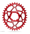 ABSOLUTE BLACK CORONA OVALE SRAM 148 34T RED