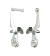WAG KIT FRENI V-BRAKE ALLUMINIO ARGENTO