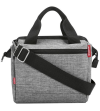 KLICKFIX BORSA MANUBRIO ROOMY TWIST SILVER