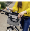 KLICKFIX BORSA MANUBRIO ROOMY TWIST SILVER