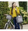 KLICKFIX BORSA MANUBRIO ROOMY TWIST SILVER