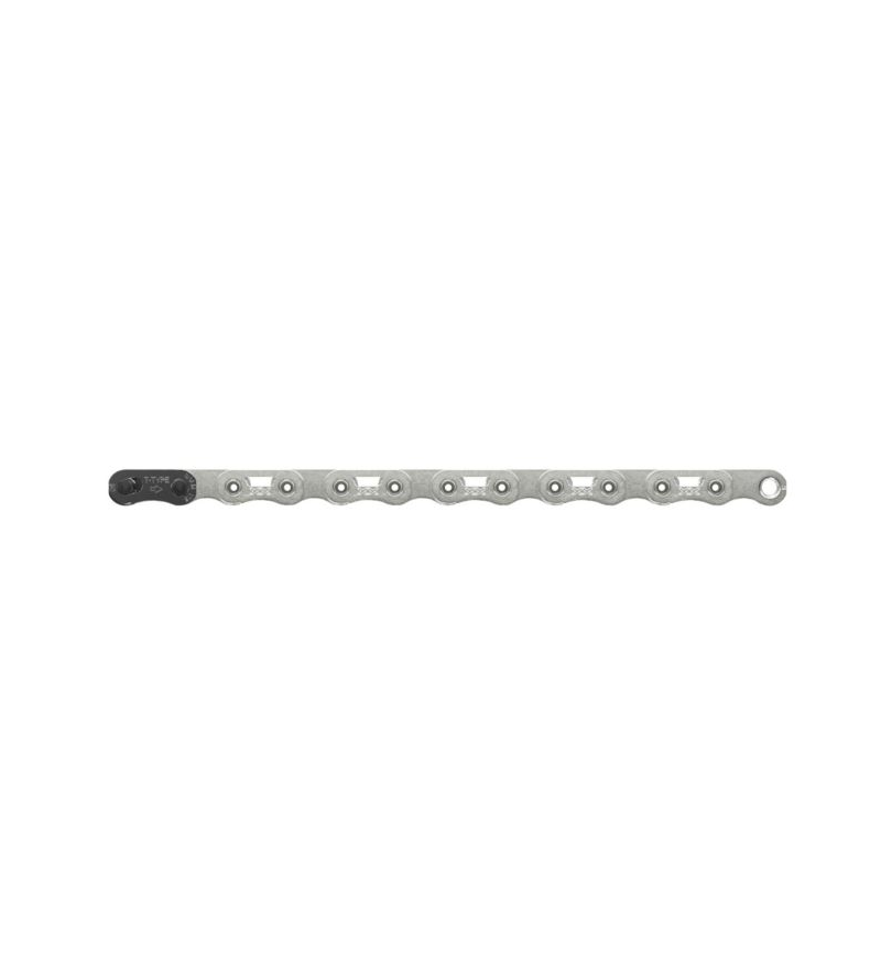 SRAM CATENA XXSL EAGLE T-TYPE FLATTOP 12 ARGENTO 126 MAGLIE