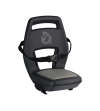 QUIBELL SEGGIOLINO POSTERIORE JUNIOR 6+ DA PORTAPACCO NERO