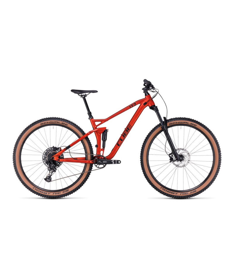 CUBE STEREO ONE22 PRO 2024 FIREORANGE' N' BLACK