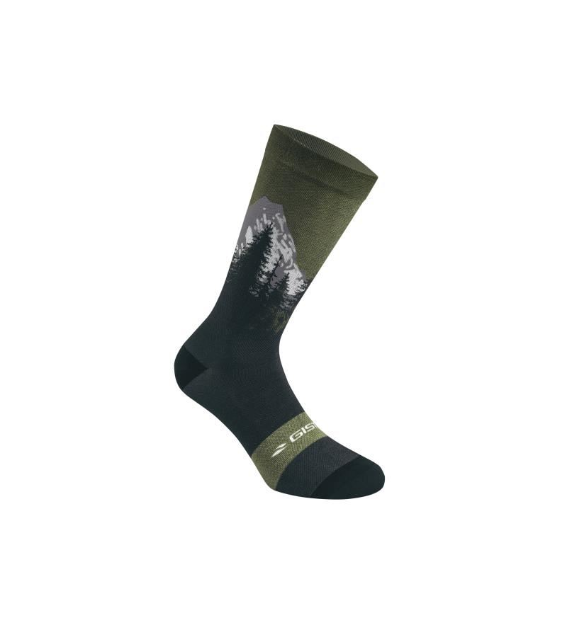 GIST CALZINO TRENDY MOUNTAIN VERDE