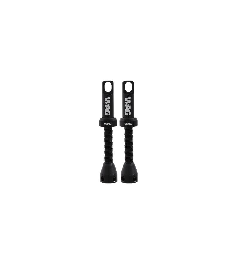 VAG COPPIA VALVOLE TUBELESS 44mm NERO